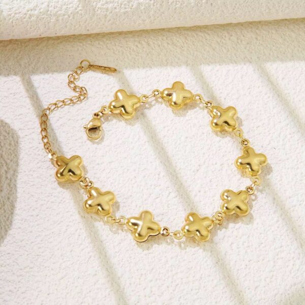 Pulsera Acero Forma Inflada