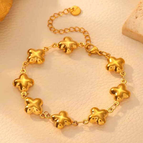 Pulsera Acero Forma Inflada
