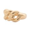 Anillo acero inoxidable twist ajustable