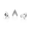 Charm Letra A Estilo Pandora Plata Ley 925