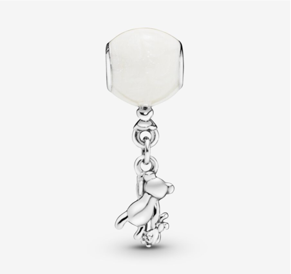 Charm Colgante Osito de Peluche movil Estilo Pandora Plata de Ley 925