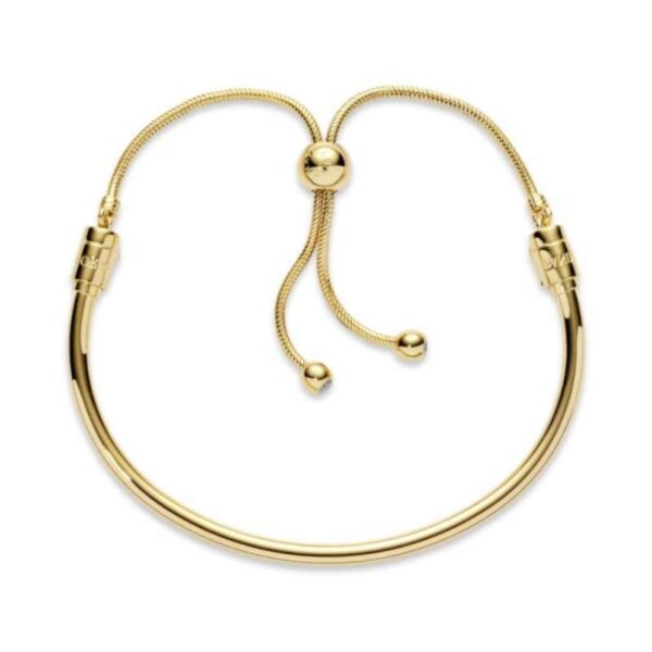 Pulsera Pandora (Estilo) Brillante Ajustable 3 Colores