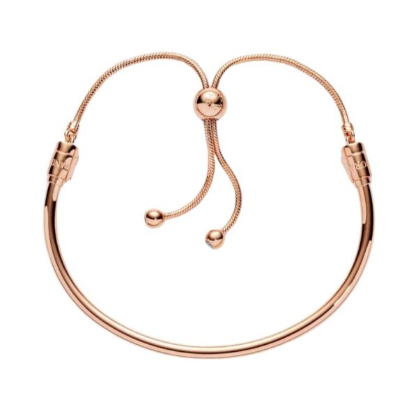 Pulsera Pandora (Estilo) Brillante Ajustable 3 Colores