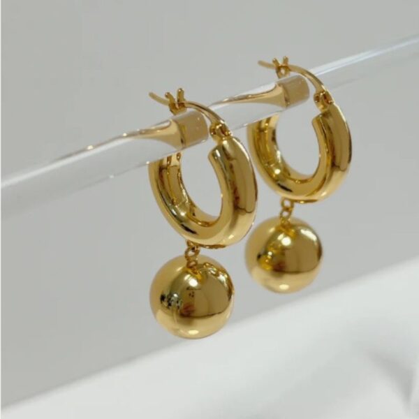 Argollas Con Colgantes