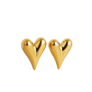 Aretes Planos Corazon