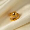 Joyeria Minimalista Anillo Acero Inoxidable 304L sensacional