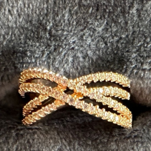 Anillo 24 Kilates Enchapado