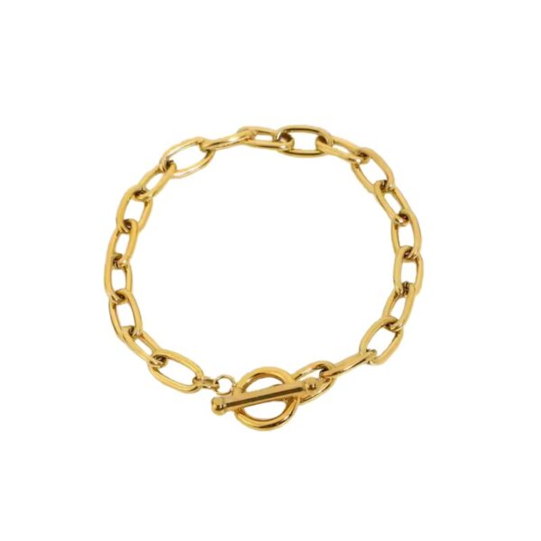 pulsera de acero inoxidable mujer